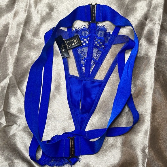 Honey Birdette Electric Blue Morgan 3 PC Set - Picture 12 of 16